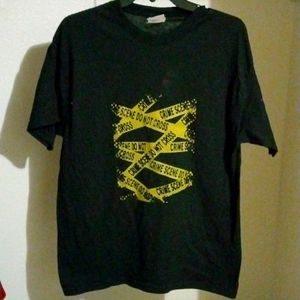 Hanes heavy weight 50/50 t shirt black large